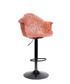 Woven Petal Bar Chair