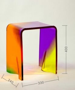 Alternative view of Rainbow Stool